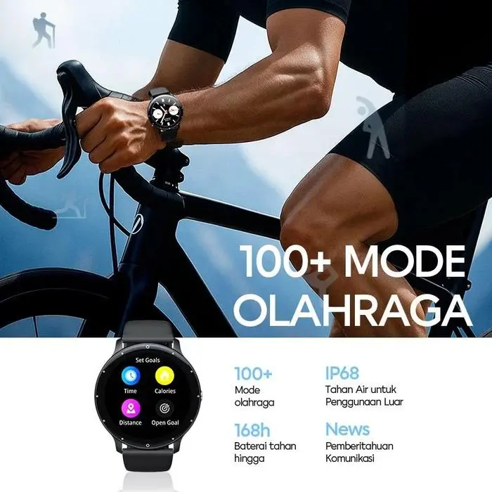 SMART WATCH VIVAN VWY1 WATER RESISTANT BLUETOOTH