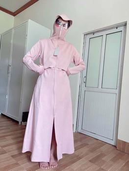Product Review of [ÁO 2 LỚP – TẶNG KÍNH ] Áo Váy Chống Nắng Dài Toàn Thân Cao Cấp Chất UMI Hàn Lạnh Fom Dài Rộng , UPT50+ Chống Tia UV from t**7 0