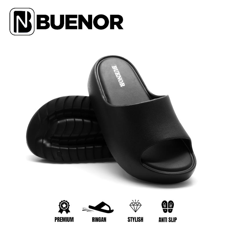 Sandal Slip On Bahan Karet Anti Licin Ringan Korean Style Terbaru 2