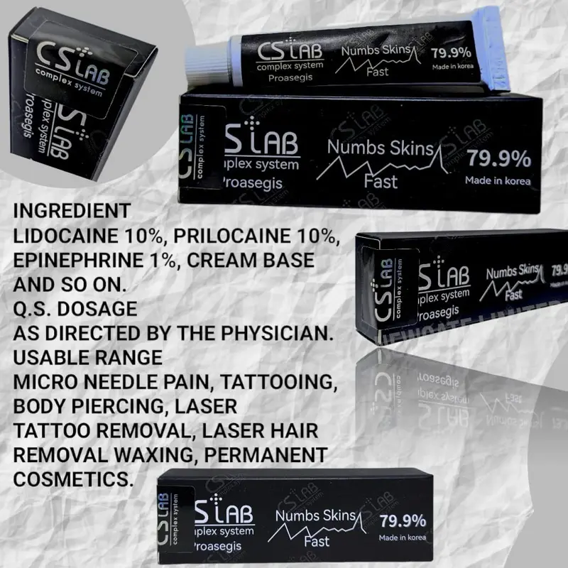 Cs lab 79 9% cream tattoo dan sulam alis