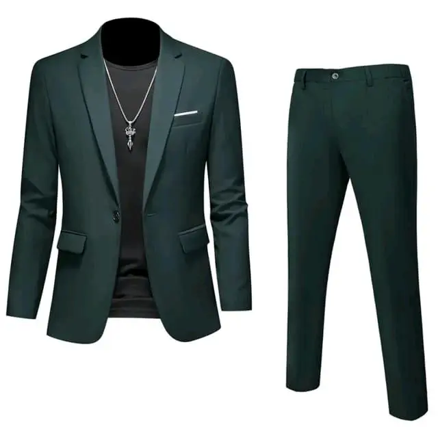 Setelan Jas 2 IN 1 Jas Resmi Jas nikahan Pria Jas Kantor Slim fit Casual Jas Kondangan Jas Kantoran