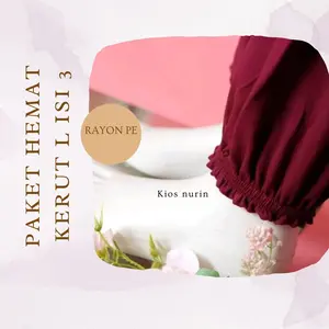 paket hemat 50ribu 3pcs celamis kerut standar/celamis bahan rayon
