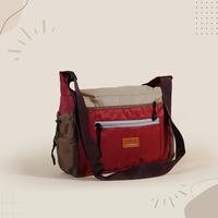 Gambar Bogsa Bristol Sling Bag Wanita Pria Unisex Tas Selempang Milky Taslan - Merah dari Bogsa Kab. Bantul 5 Tokopedia