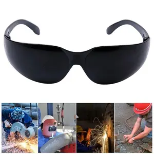 Kacamata Tukang Las Hitam Pelindung Mata SAFETY GLASSES Welder Kacamata Las Gerinda Kacamata Welding Pengaman Pekerja Anti Debu Kotoran Silau