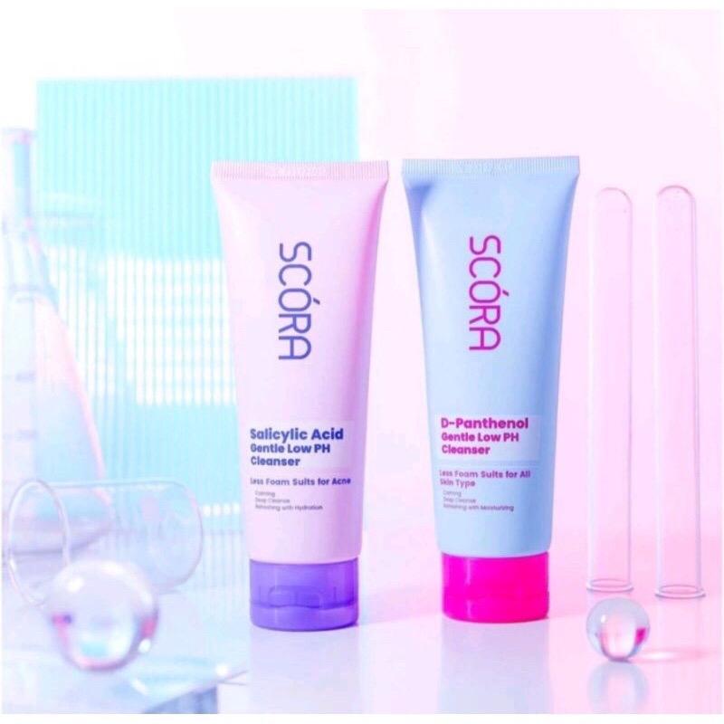 SCORA 1% Salicylic Acid Gentle Low pH Cleanser Sabun Cuci Muka Face Wash Oily AcneProne Skin Membersihkan Kotoran Wajah 6