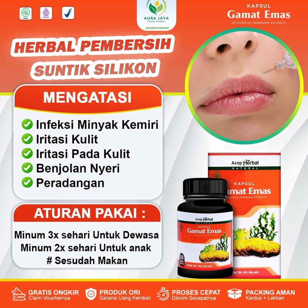 Herbal Khusus Bantu Pembersih Bekas Suntik Silikon Penghilang Bekas Suntik Kemiri Atasi Kutil Kelamin Pembersih Cairan Silikon Pengempes Benjolan Silikon Halal Mui Sudah Bpom Wajah