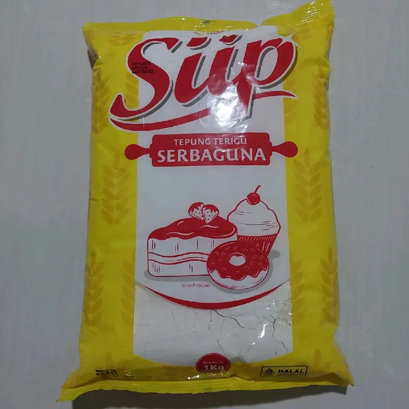 Tepung Terigu Tulip Tepung Terigu SIIP Berkualitas Tinggi 1kg Bubuk Bahan 2