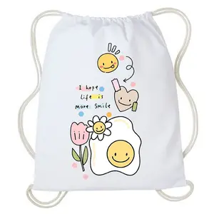 Tas Serut - Stringbag Lucu Tas Sekolah Olahraga - Drawstringbag Bisa Custom Gambar