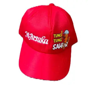 Topi Anak Tung Tung Tung Sahur Free Bordir Nama Topi Baseball Anak Sablon free Nama Fashion