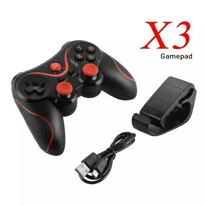 Gamepad | Game Pad Bluetooth X3 Plus Holder