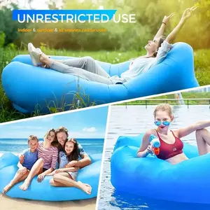sofa santai angin kursi malas angin inflatable sofa malas empuk travel beach pantai kamping camping kasur angin multifungsi