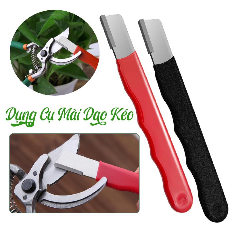 [Bộ 2 Chiếc] Dụng Cụ Mài Dao Kéo Đa Năng Cầm Tay Siêu Bén, Mài Kim Loại, Dao Cắt Tỉa, Đá Mài Cầm Tay Dao Kéo, Mài Dụng Cụ Nhà Bếp
