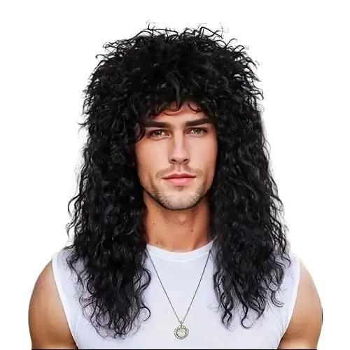 Rambut Palsu Penuh, Stok Malaysia, Gaya Retro dan Retro, Rambut ...