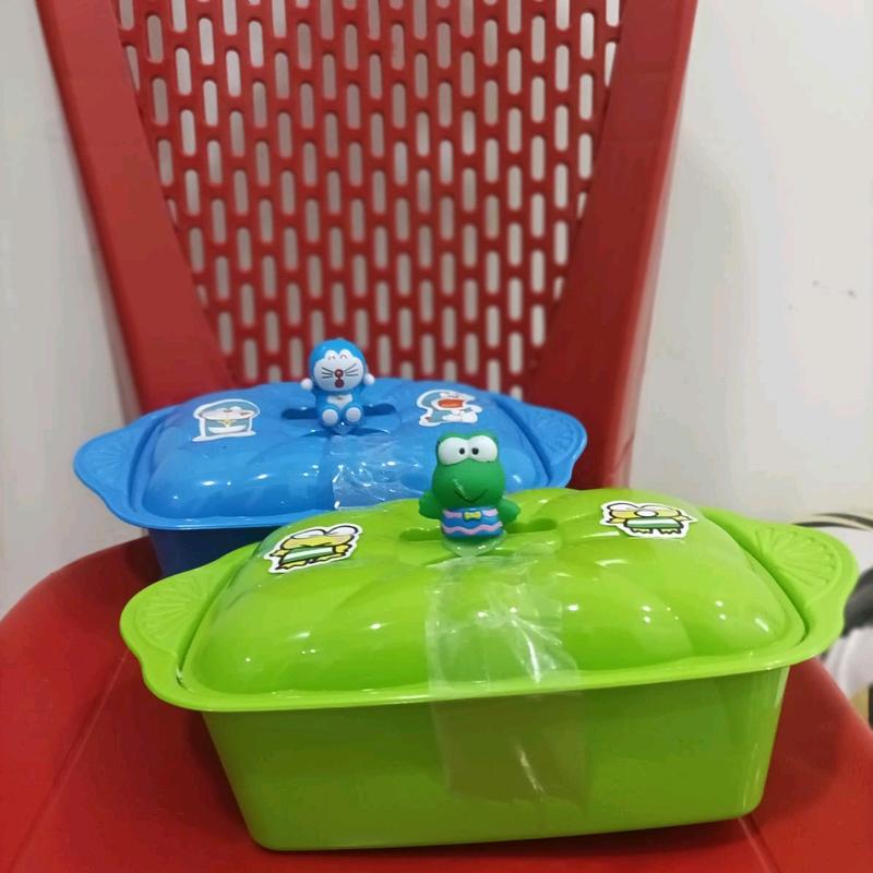 wadah lauk doraemon dan keropi 2