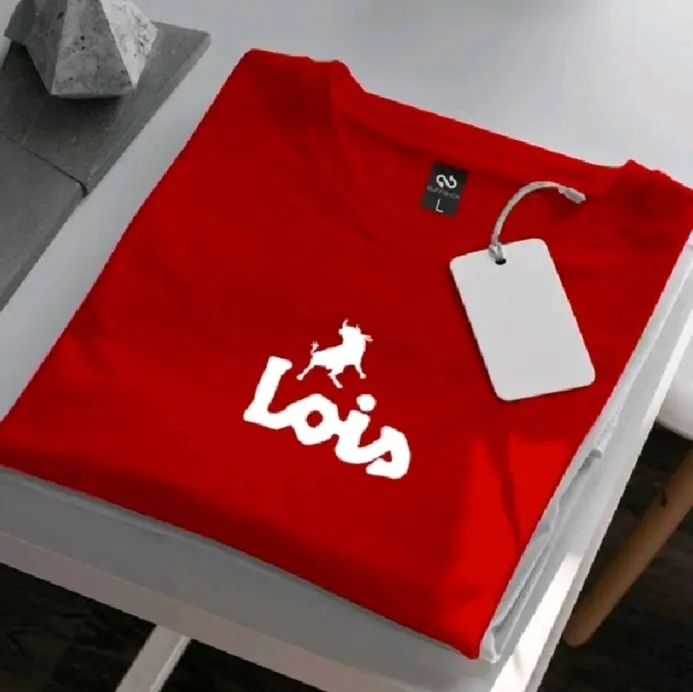 PROMO COD..! Kaos Distro Premium Lengan Pendek Lo Is Tex Putih Tshirt Katun Combed 30s Pria Keren Baju Oblong Sablon Dewasa Surfing Atasan Cowok