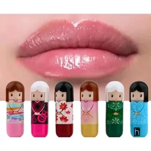 [ Per 6 Pcs ] Lipbalm Kimono Doll Pelembab Bibir