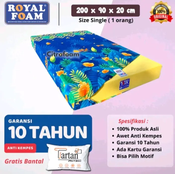 Kasur Busa Royal Foam Promo Bergaransi 10 Tahun - Furniture 3