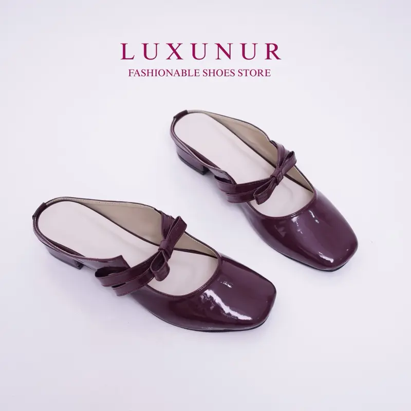 Sandal  wanita hils - Syaqila LUXUNUR wanita hak tahu  santai nyaman 6
