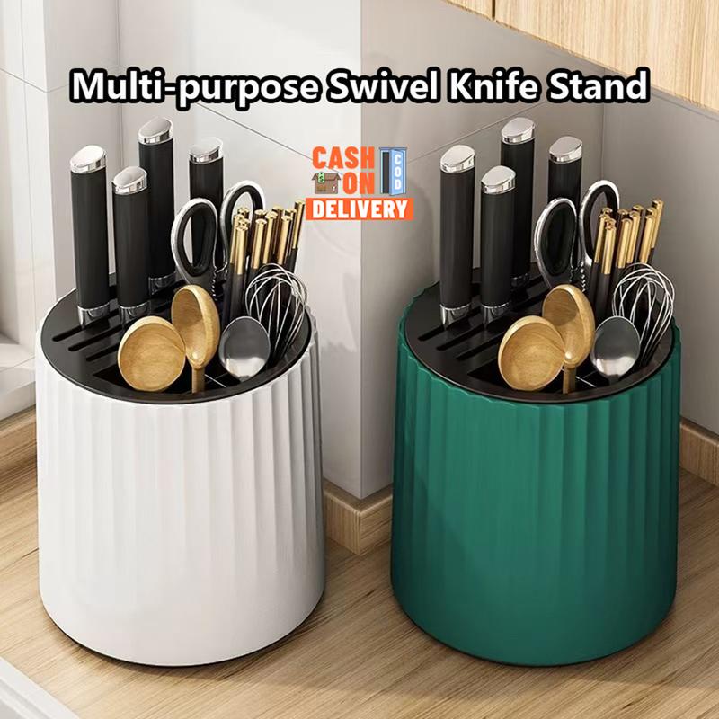 [Nestly Home] 360 Rotation Kitchen Dish Drainer Utensil Organizer ...