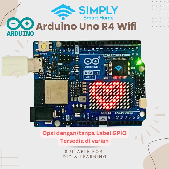 Arduino R4m1 Renesas Jual Arduino UNO R4 WIFI Renesas RA4M1 ESP32-S3 Arduino IDE PCB Biru ...