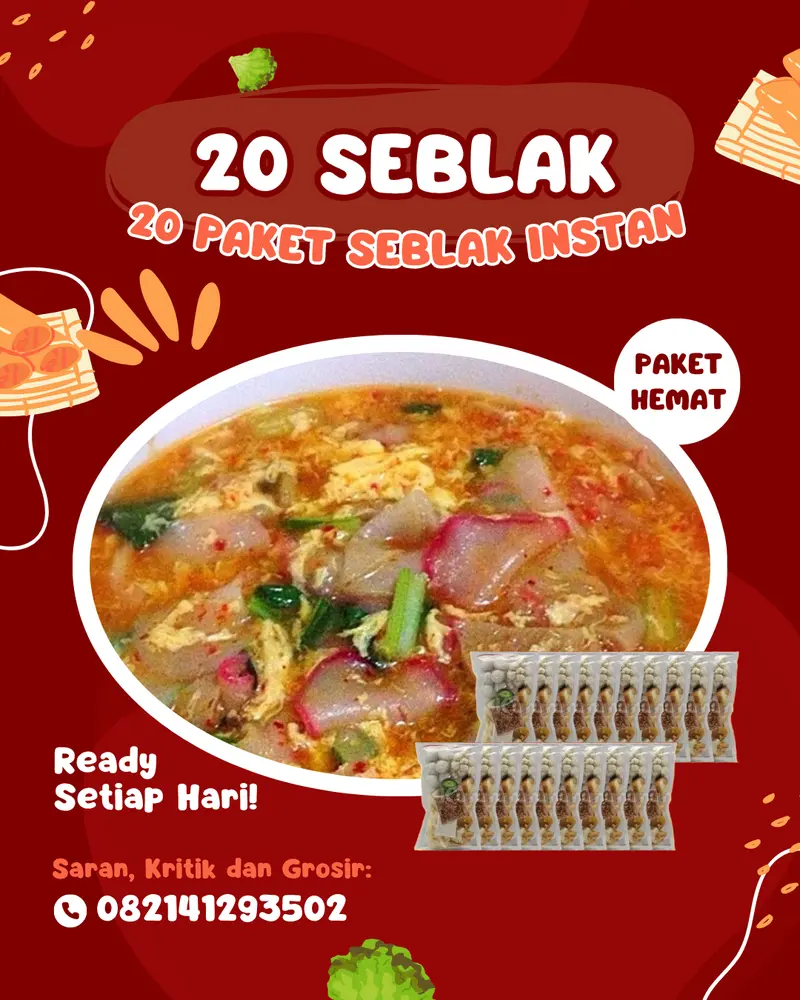 3 PAKET KOMPLIT ECERAN BASO ACI SEBLAK CUANGKI PREMIUM PAKET MURAH