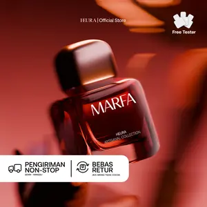 HEURA Marfa - Extrait de Parfum - Aroma White Floral Jasmine Tuberose Creamy Mewah Elegant Vanilla Parfum Tahan Lama