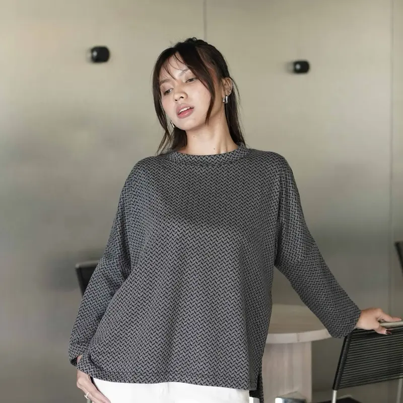 Alaska Knit Atasan Casual Oversize by Monicathelabel_ 2