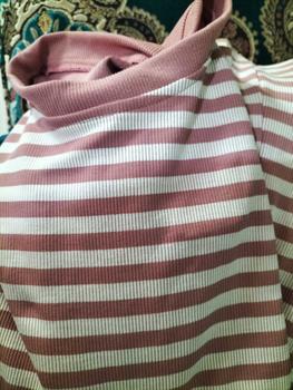 Product Review of JN- Chika Blouse Stripe Atasan  Panjang Wanita Knit Casual Baju Knitted Knitwear Crop Top Outer Cardigan Oversize kemeja  hadeed Motif Kardigan Garis Basic from M**e 0