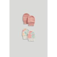 Gambar Mothercare Meadow Baby Mittens - 2 Pack - Sarung Tangan Bayi Perempuan (Pink) - Dark Pink, 3-6 Months dari Mothercare Indonesia Kab. Bogor 2 Tokopedia
