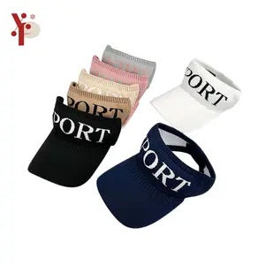 Yoona TP560 Topi Sport Cap Golf Senam Pantai Korea Bahan Rajut Karet Olahraga Sport Outdoor