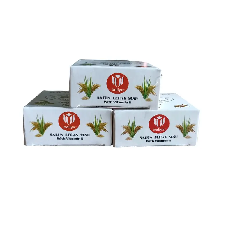 Sabun Beras Susu Boliya Per 3 Pcs 4