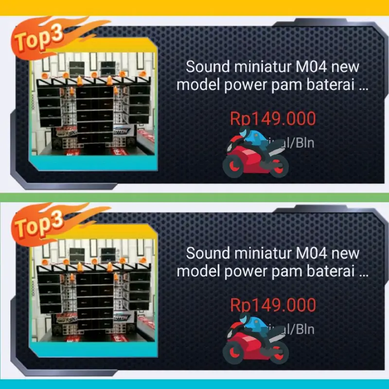 Sound miniatur  M04 new model, baterai ces belum bluetooth Bass Speaker Led 0