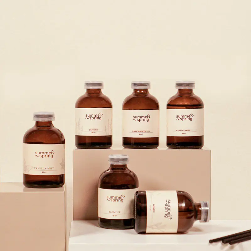 Reed Diffuser Pengharum Ruangan Aromatherapy Summerspring 40ml 5