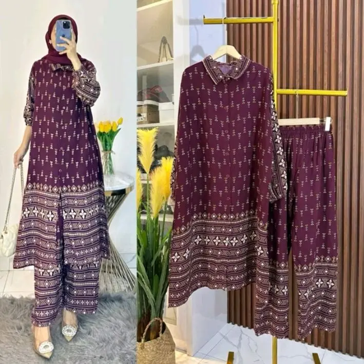 One Set long tunik premium 0