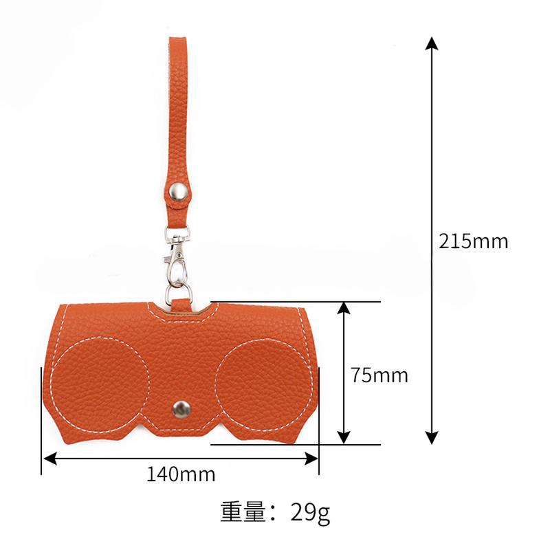 Product Introduction of Hộp Đựng Kính Mắt Bằng Da PU Chống Áp Lực, Mới, Vỏ Bảo Vệ Hộp Đựng Kính Túi Đựng Kính Râm 9