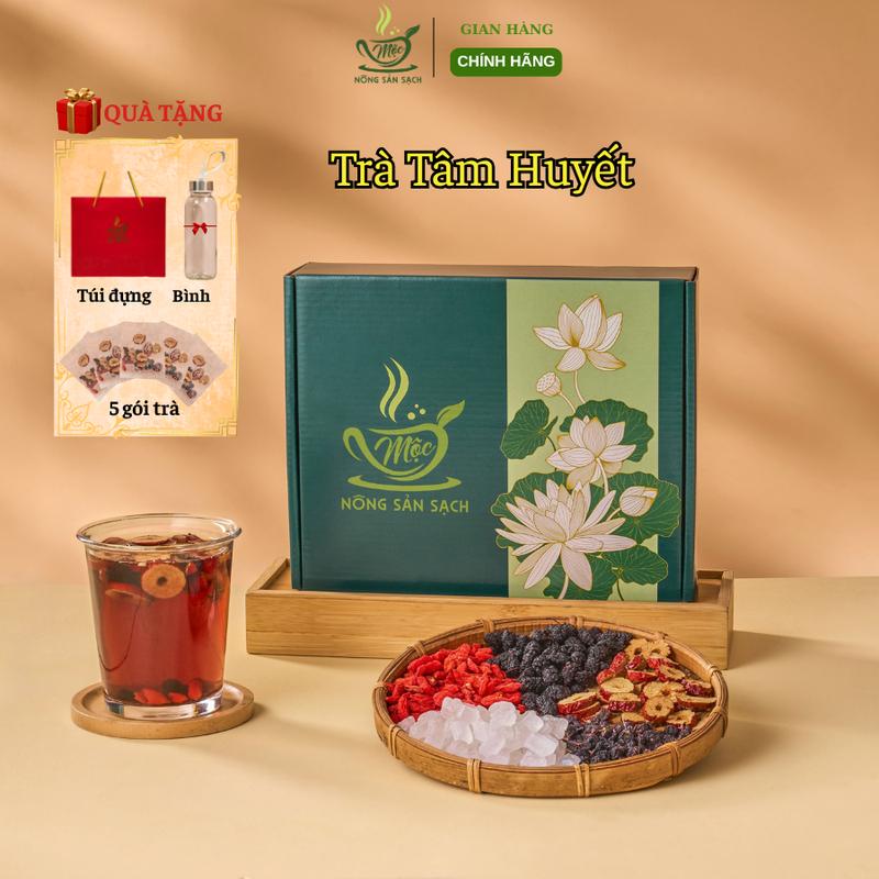 Trà Tâm Huyết - HOẶC Mộc - Nông Sản Sạch, trà bổ máu dưỡng huyết
