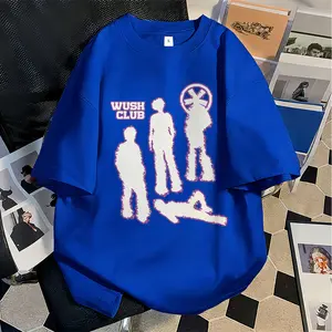 Rossie Kaos Oversize Wanita Lengan Pendek | Print Sosok Putih l Kaos Cotton Combed Retro Amerika Style | Baju Atasan Wanita T Shirt Unisex