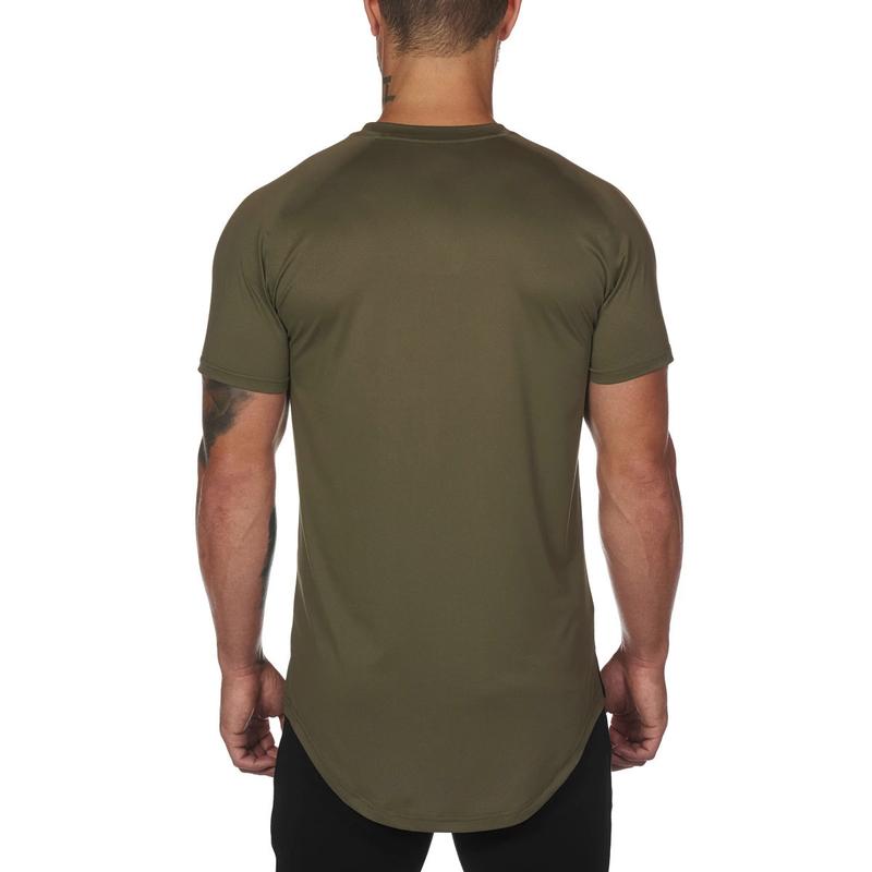 Product Introduction of T-Shirt Summer Sports Fitness Short Sleeve Men'S Quick Dry Training T-Shirt 19