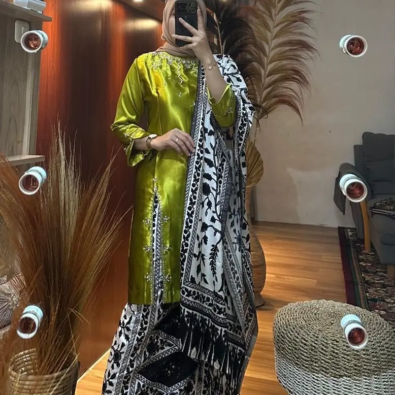 STELAN MELAYU CARCING BATIK#SELENDANG Silk 7