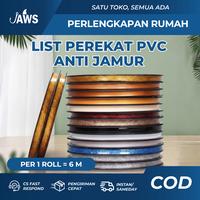 Gambar List Plafon Anti Bocor Tape Perekat Sticker Anti Jamur Air Minyak PVC dari jaws.acchp Kota Administrasi Jakarta Pusat 1 Tokopedia