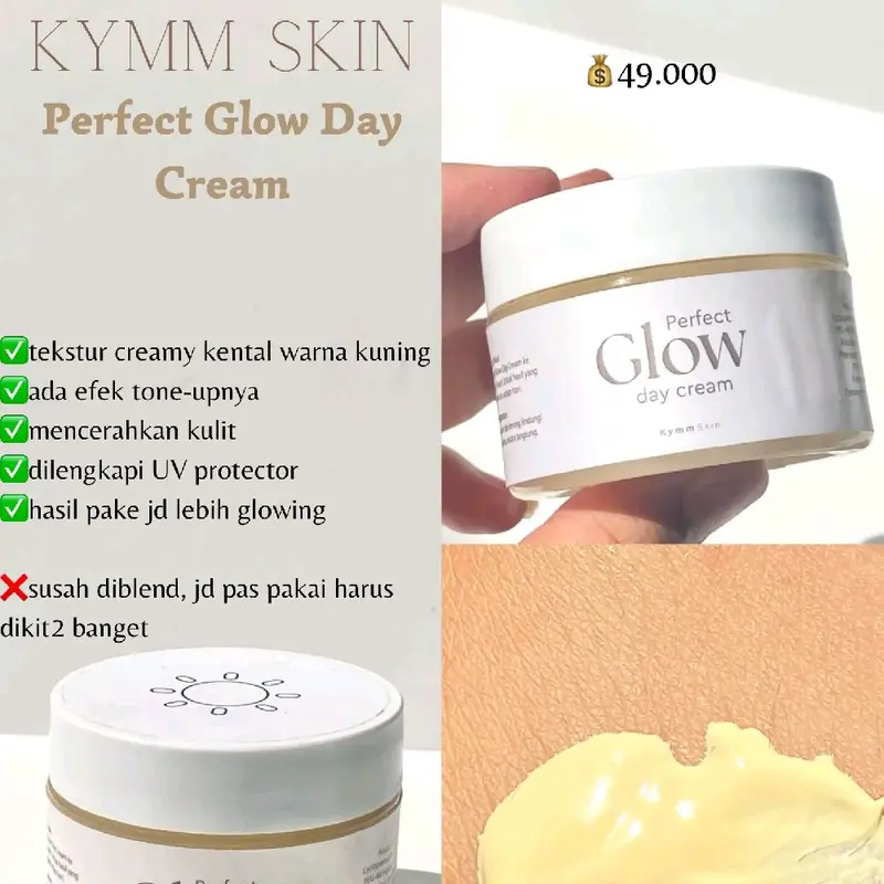 [Day Cream Tone Up Instan UV Protector]Kymm Skin Perfect Glow Day Cream 2