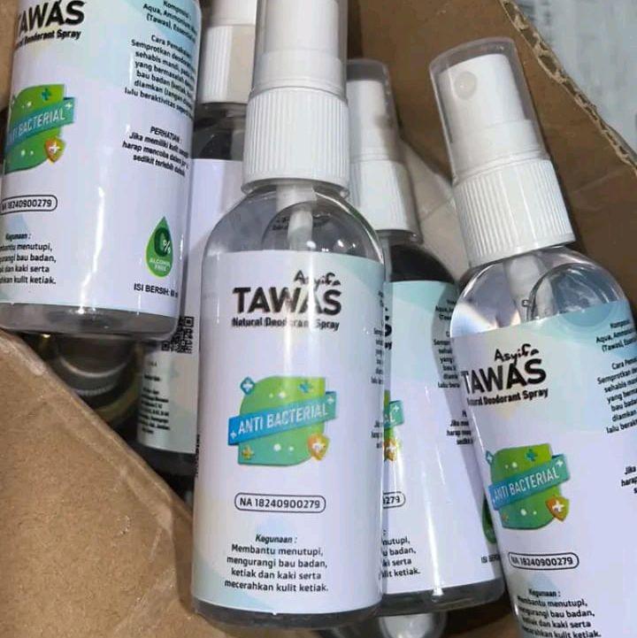 Promo Terbatas isi 6 Asyifa Deodorant Tawas Naturals 60ML - Memutihkan Ketiak,tidak Lengket,Menghilangkan Bau Ketiak 2