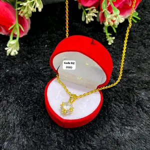 Kalung Koin Mesin Gaya Vintage dengan Sentuhan Unik - Model Terbaru