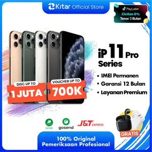 [Secondhand] iPhone 11 Pro | 11 Pro Max ex iBox Beacukai IMEI Permanen Garansi 12 Bln Kualitas Teruji Resmi FULLSET 64GB 128GB 256GB 512GB