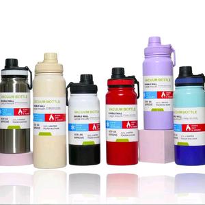 800m/Sport Drinkware Flasks Tumbler Bottled Mug with Large Capacity and Sturdy  Transportable Thermal Insulated Stainless.Steel Water Bottle for Exercise Leakproof Lid