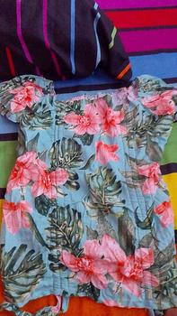 Product Review of Atasan Double serut pendek Baju Top Wanita Motif from 💋**💞 0