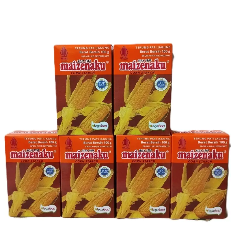 Grosir 6 Pak Tepung Maizena 100 gram/Hemat 6 pak tepung maizena 100 gram/Tepung corn starch/pengental/tepung jagung Kentang Bahan Masakan Potato 1