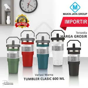 20OZ/600ml Vacuum Classic Mug MJG8051- Hot and Cold Summer Stainless Steel Tumbler Botol Minum Stainless Steel