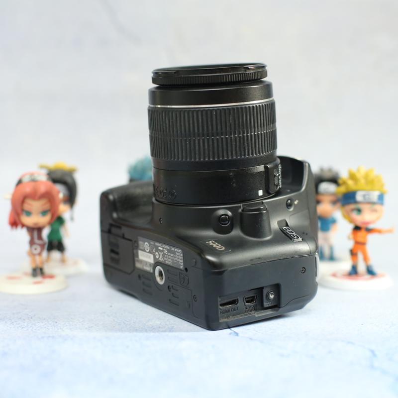 Kamera 500D Lensa Kit 18-55mm F3.5 Kamera DSLR - VG 3