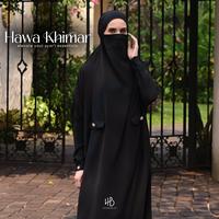 Gambar HIJABERLIN - Hawa Overhead Khimar Dress Terusan Berlengan - Gamis Syari Umroh Haji Premium - Amber, LXL dari Hijaberlin Kota Depok 2 Tokopedia